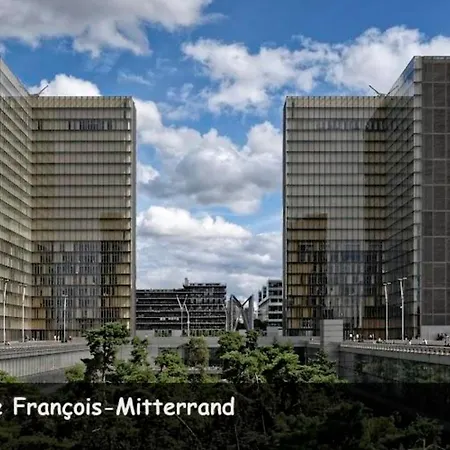Spacious T4 Near Olympiades 13th Apartmán *